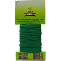 Biostretch- Cordel de jardín- hilo de jardín- amarre inteligente para plantas- soporte flexible elástico para para todos…